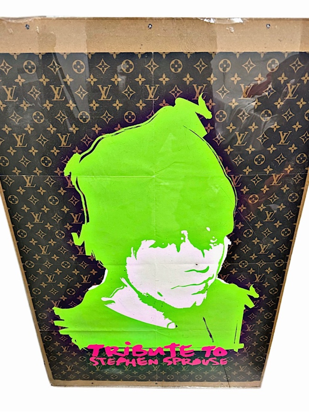 Authentic Louis Vuitton 2009 Tribute to Stephen Sprouse Poster